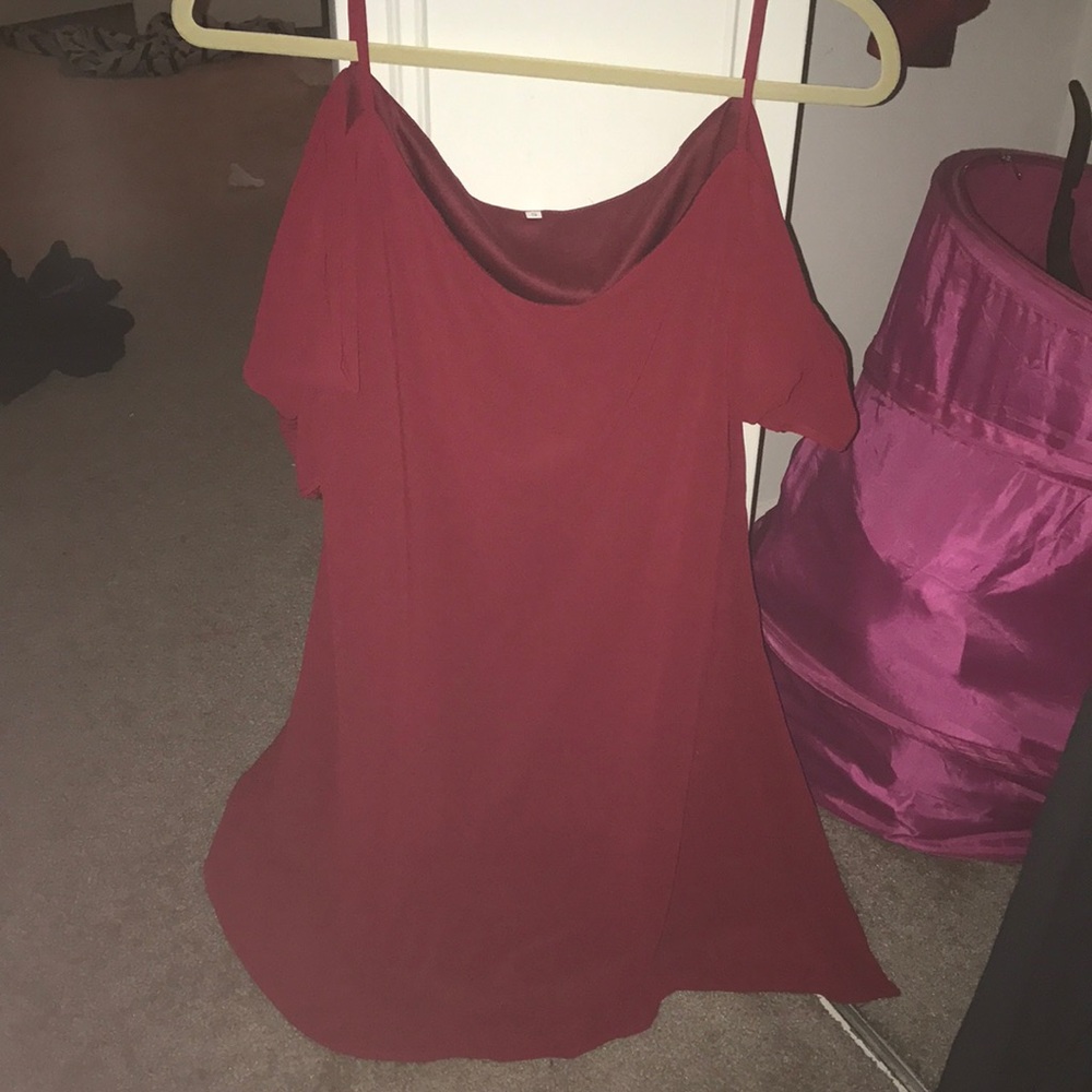 Red dress